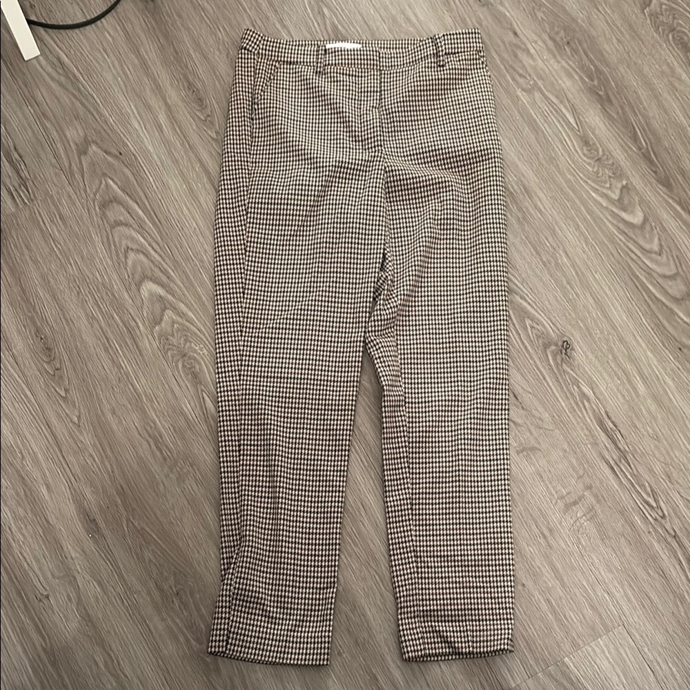 Mango Houndstooth Work Trouser